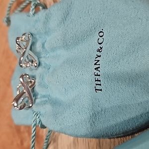 Tiffany & Co. SS 925. Paloma Picasso Double loving heart earrings.